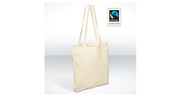 Fairtrade and Organic Cotton Carrier Bags Printed Carrier Bags