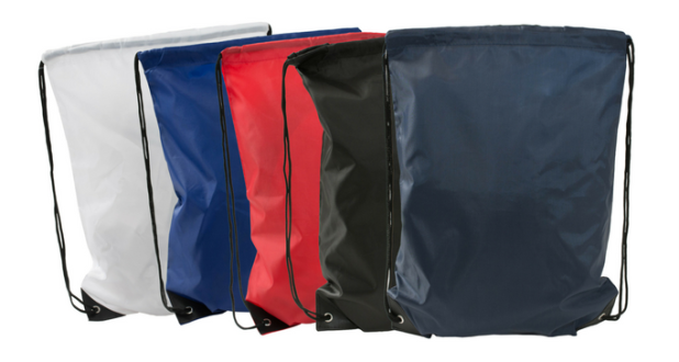 Nylon Drawstring Bags Printed Carrier Bags