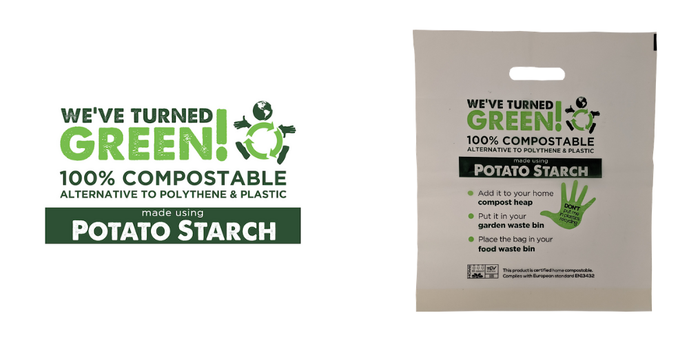 Compostable Printed Carrier Bags
