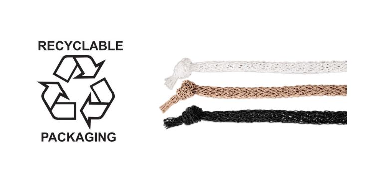 Recyclable Rope Handles Printed Carrier Bags