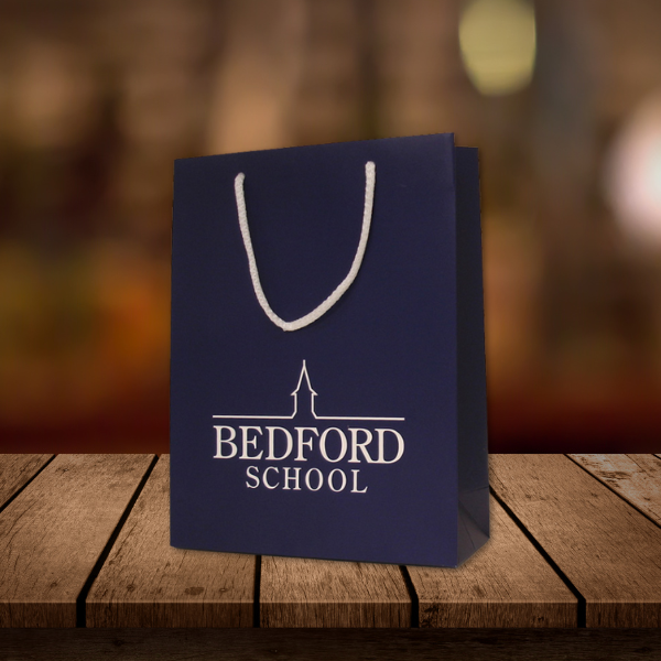 Bedford School Printed Paper Bags Bedford School Printed Carrier Bags