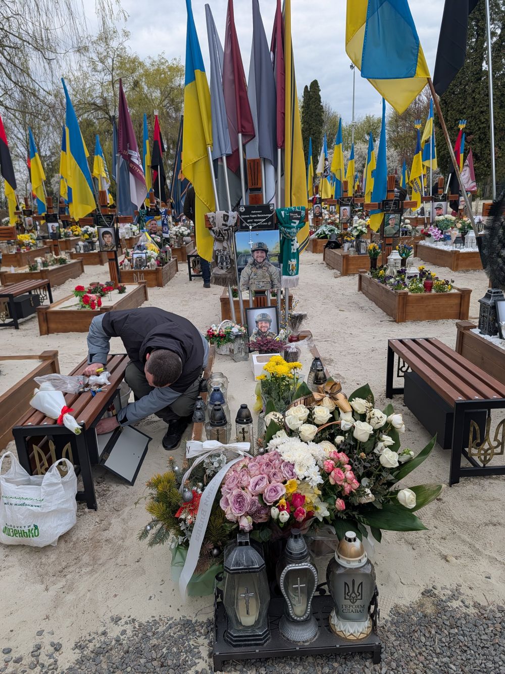Mission to Lviv: Supporting Ukraine&rsquo;s Frontline Printed Carrier Bags