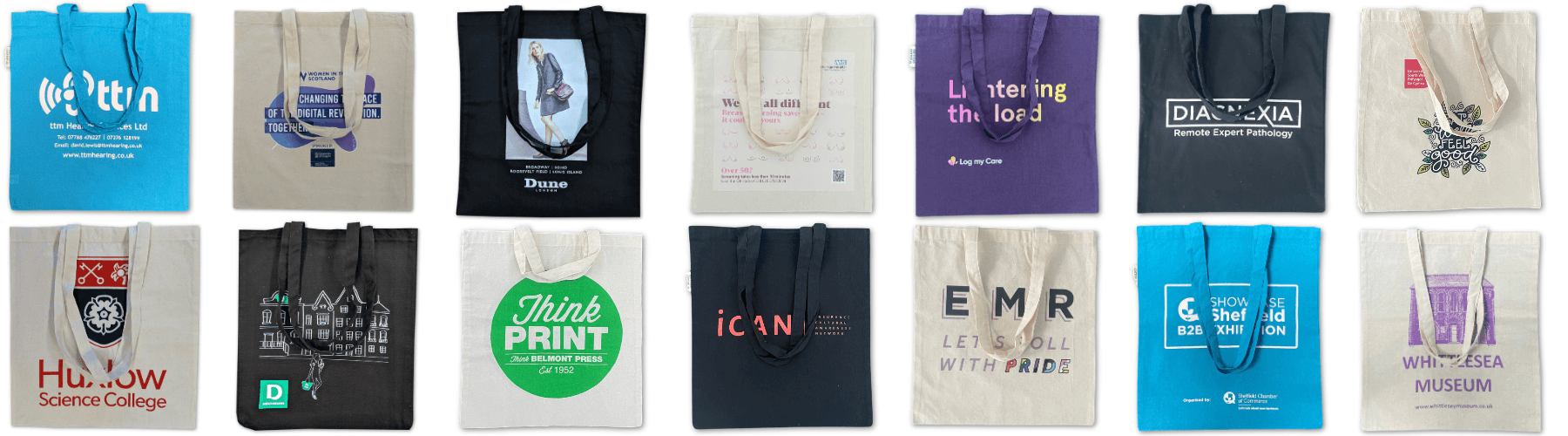 Cotton Bags Printed Carrier Bags